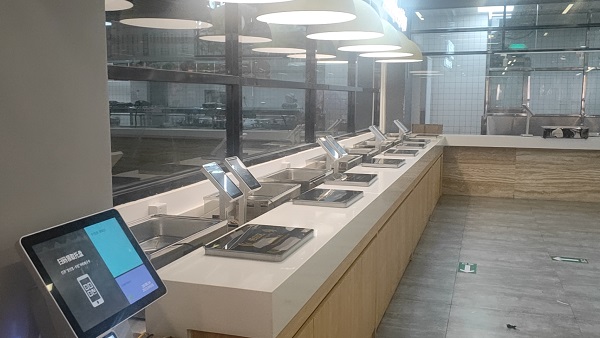 戈子科技自選餐廳稱重結算系統 助力企業建設智慧食堂